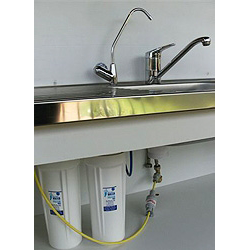 Deluxe Twin Under Sink Water Purifier